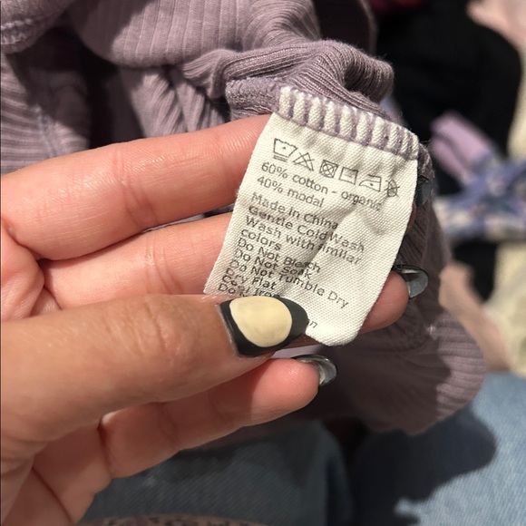 Kids Long Sleeve Ribbed Henley - Picture 7 of 7